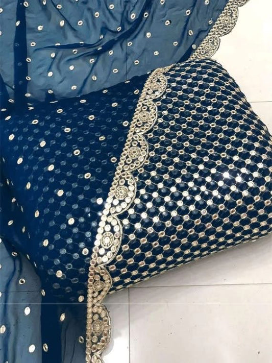 Hiba Bukhari formal Chiffon 3pc (zink)