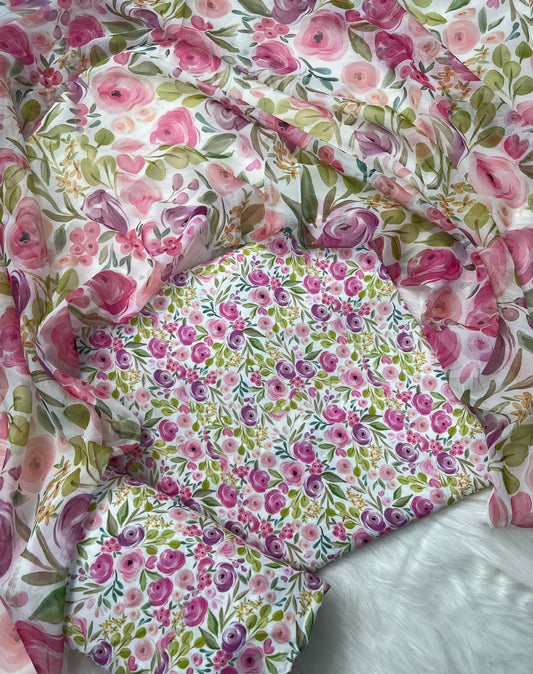 Saya Digital Printed Swiss Lawn 3pcs