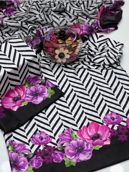 Digital Print Silk 3pcs (Z-Z)