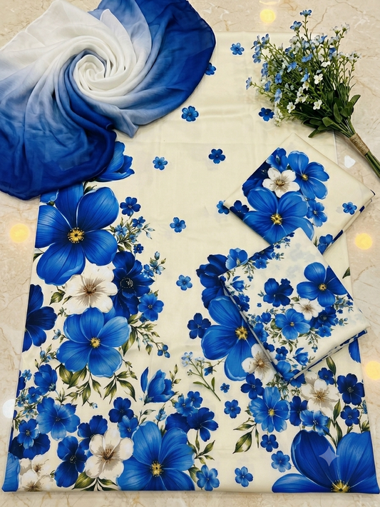 New arrival shamoze silk 3pcs unstich dress