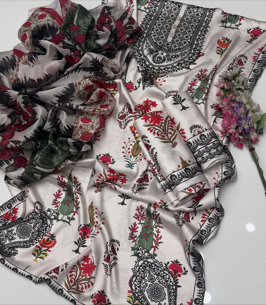 Digital Print Silk 3pcs (new)