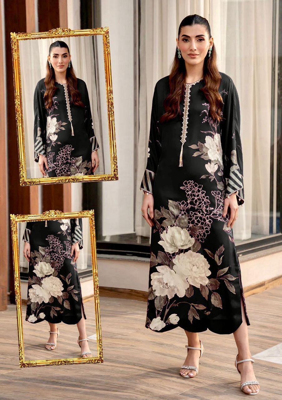 Digital Print Silk 3pcs