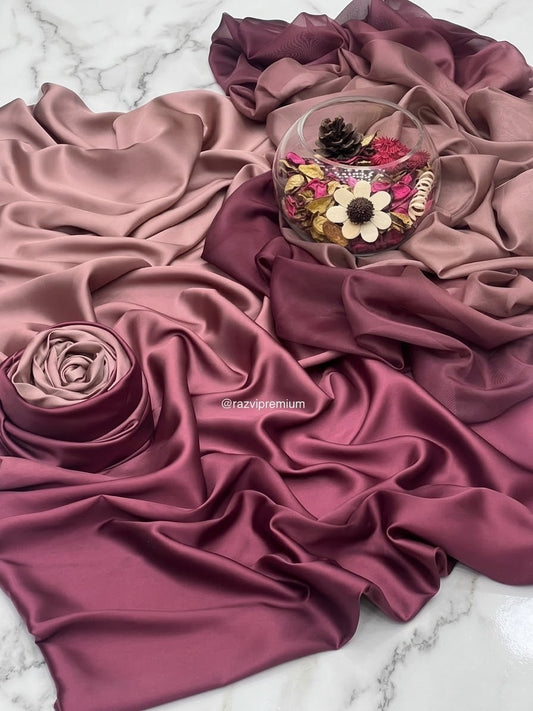 DIGITAL PRINT SHALMOZE Silk 3pcs(Tie & Die)