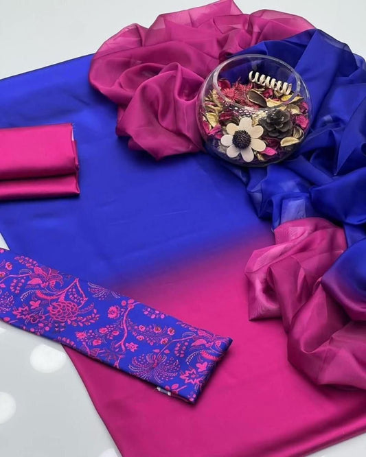 Digital Print Silk 3pcs