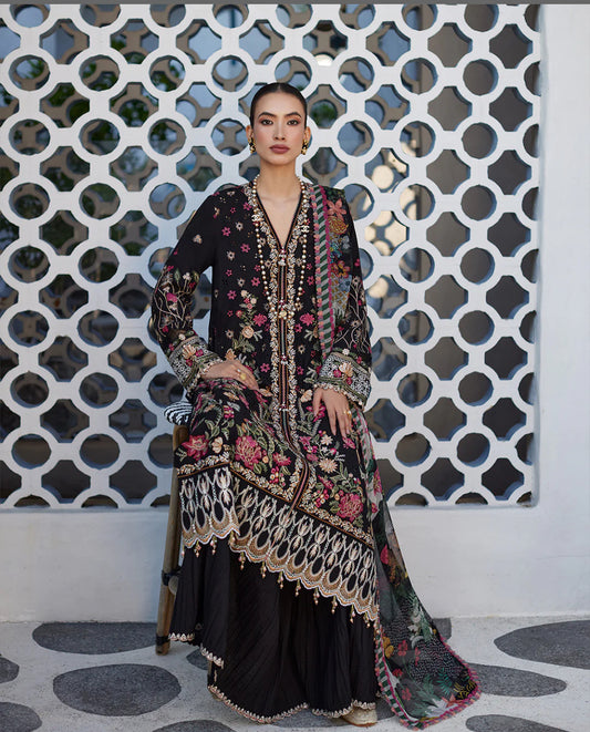 FAIZA SAQLAIN EMBROIDERED LAWN COLLECTION REPLICA