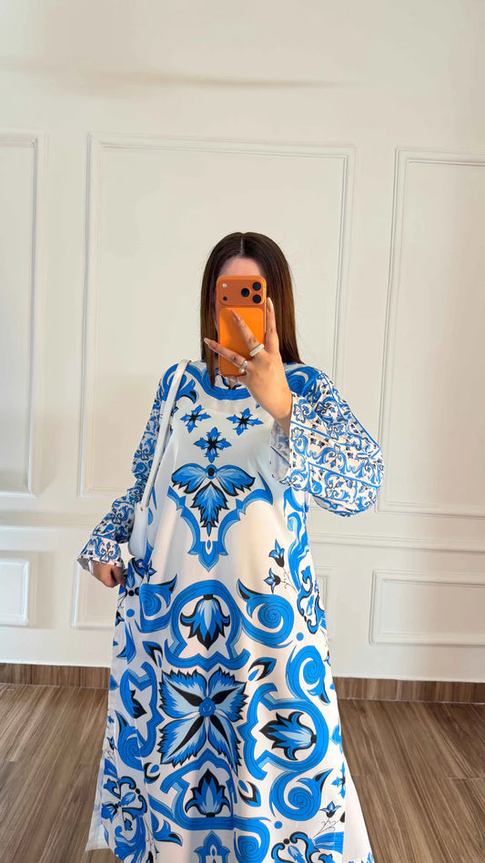 Hania Amir Viral Kaftan Unstitched 2PC Co-Ord-Sets