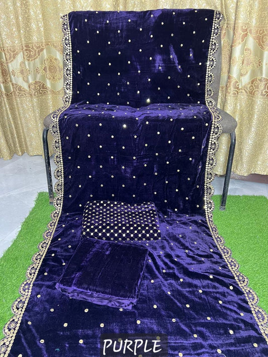 Velvet 9’mm Emb 3piece