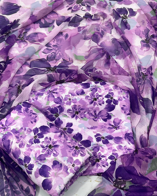 SWISS LAWN UNSTICH 3pcs(purple whisper)