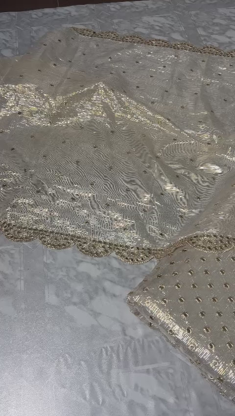 Shimar emb cutwork duppatta 2 piece dress