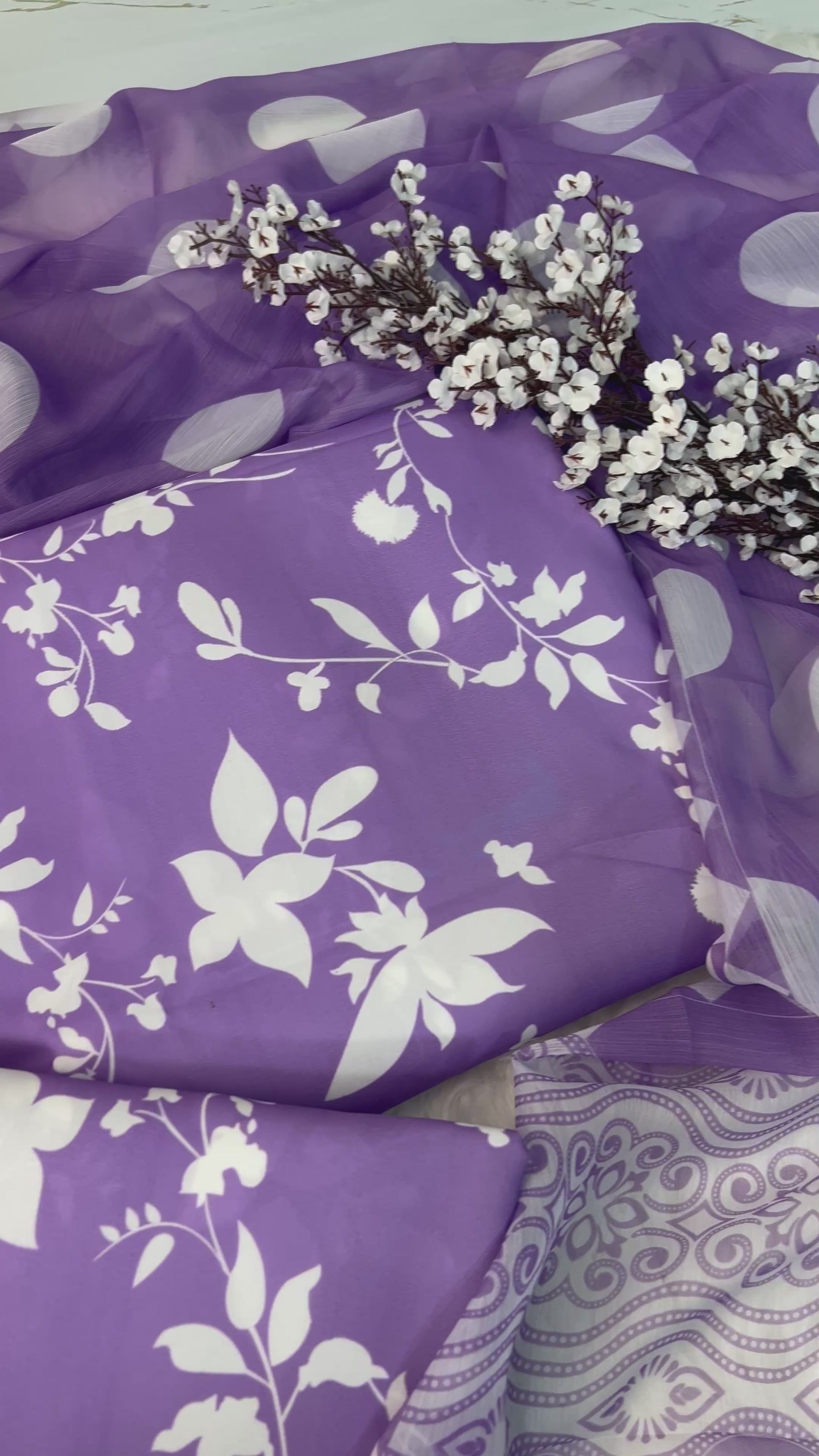 Digital Printed Swiss Lawn 3pcs(kasni)